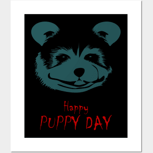 Happy Puppy Day Posters and Art